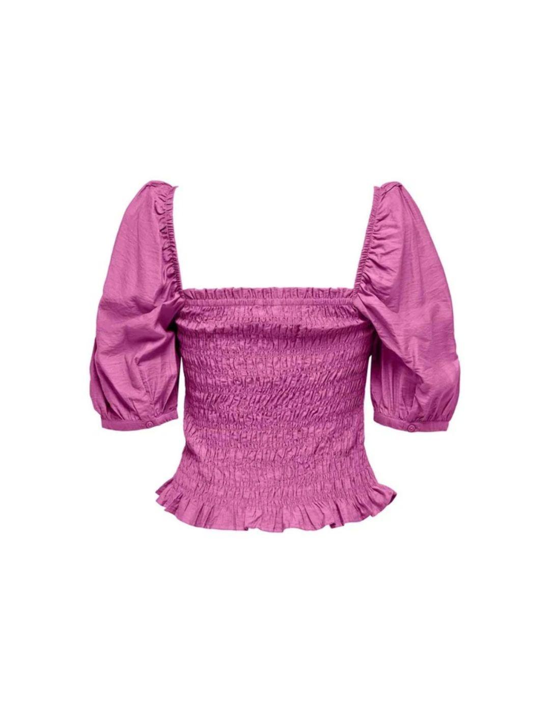 Top Only Amalie rosa para mujer -a