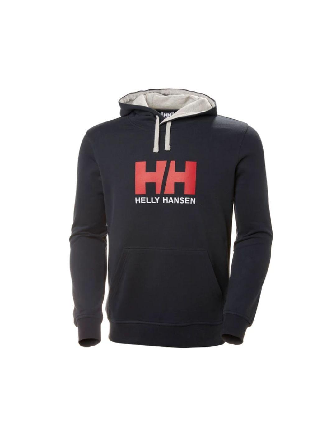 Sudadera Helly Hansen capucha marino para hombre-b