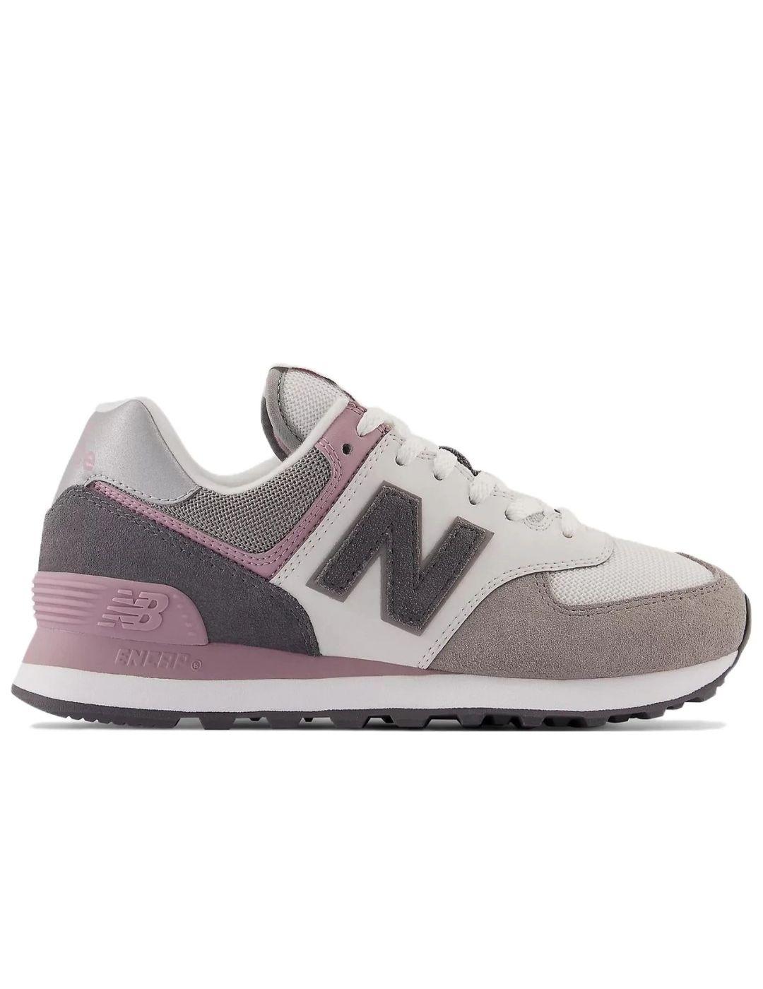 Zapatilla New Balance WL574IK2 gris para mujer-b