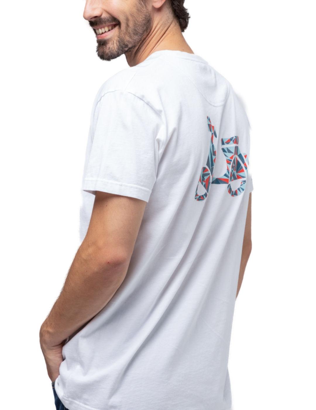 Camiseta Scotta logo blanca para hombre -b