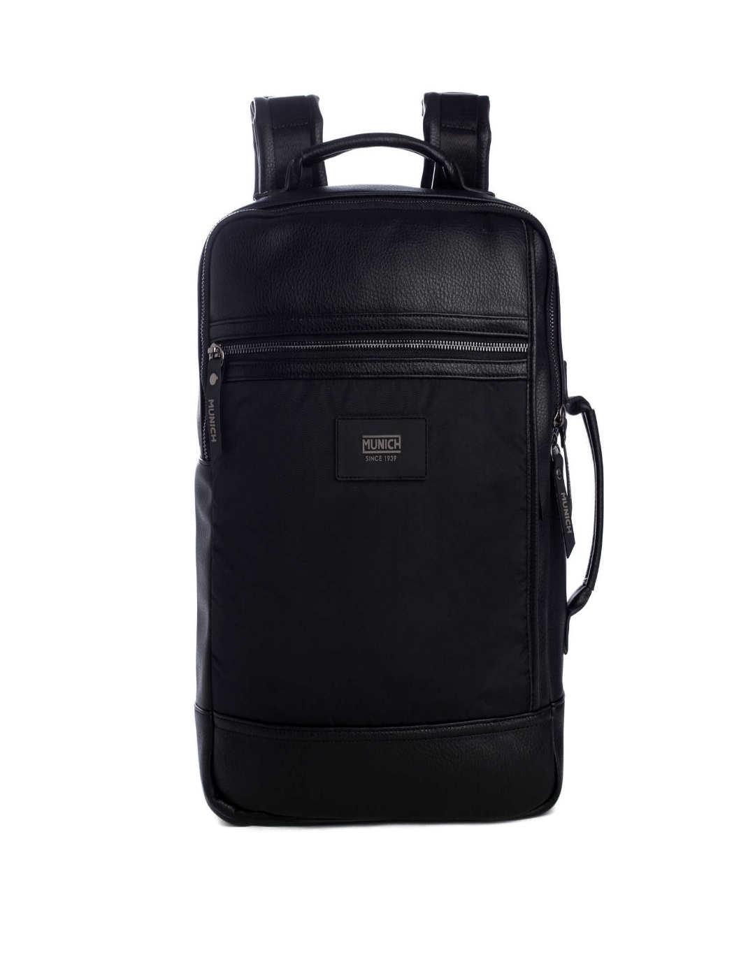 Mochila Munich negra unisex -b