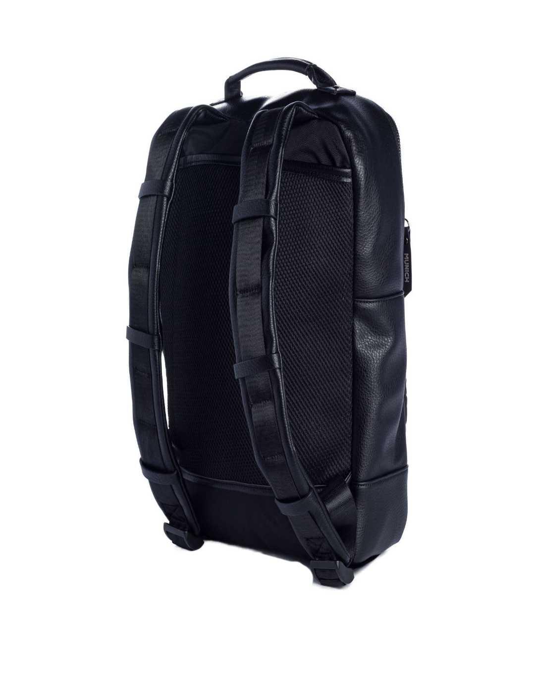 Mochila Munich negra unisex -b