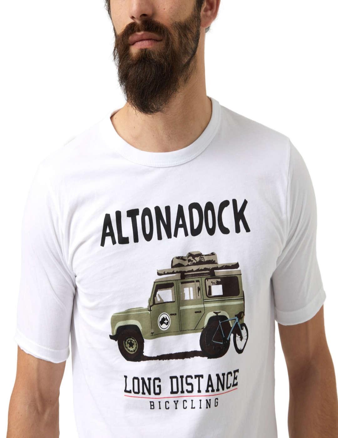 Camiseta Altonadock blanca para hombre -b