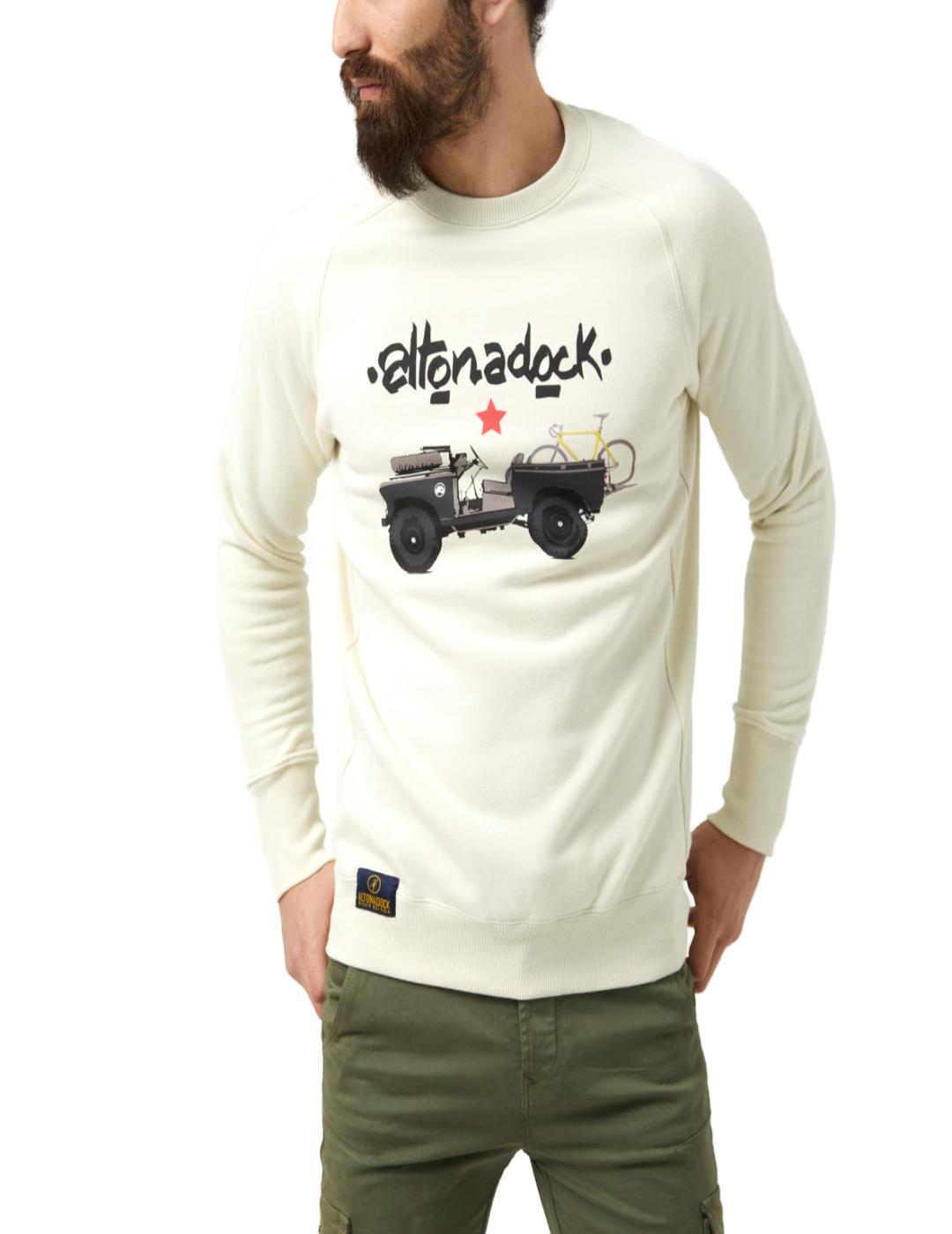 Sudadera Altonadock beige para hombre -b