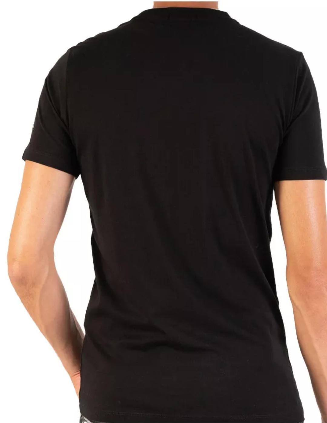 Camiseta Replay negra  para hombre -b