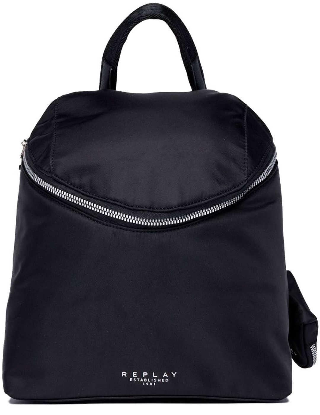 Mochila Replay negra para mujer -b