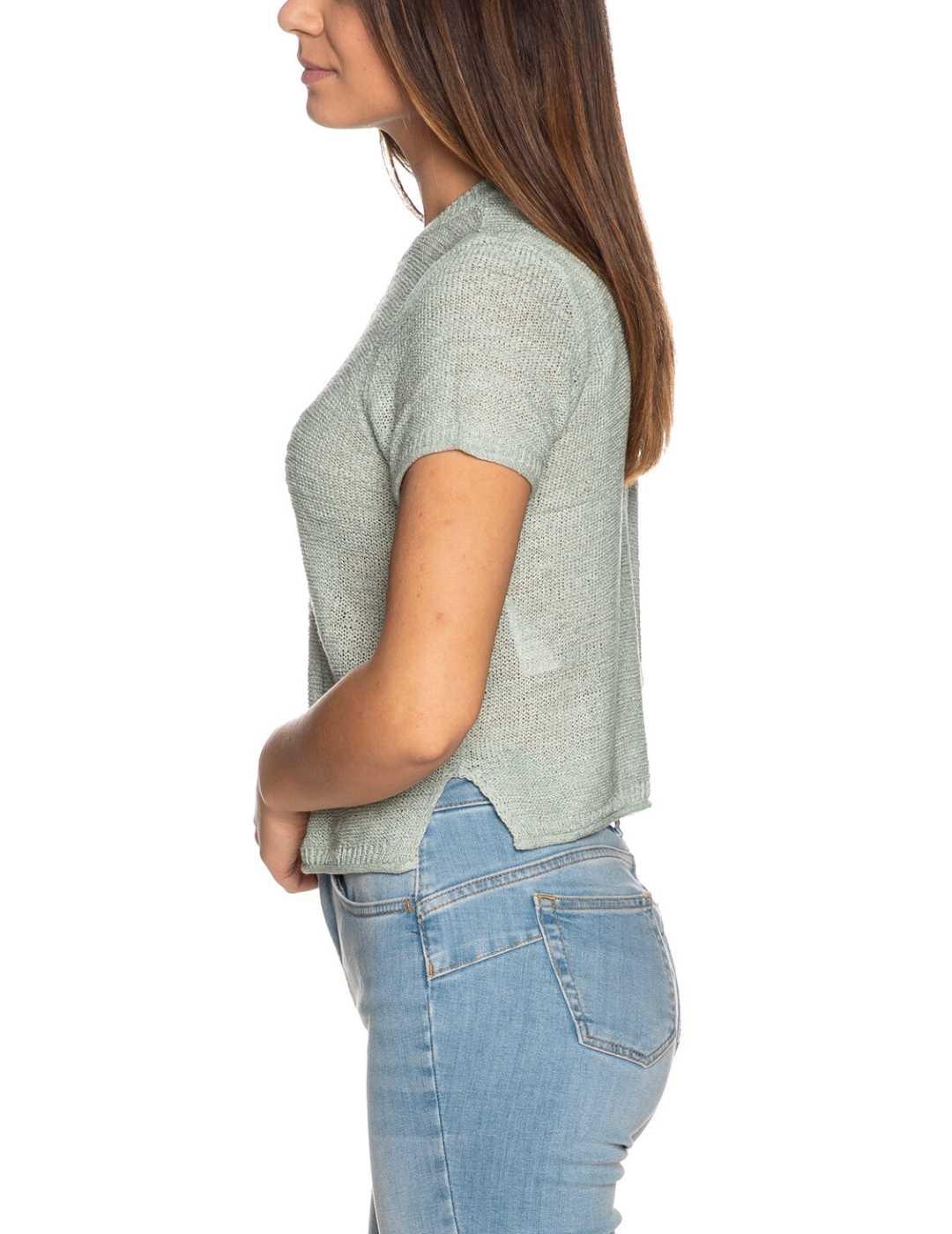 Camiseta Only Sunny verde agua para mujer -a