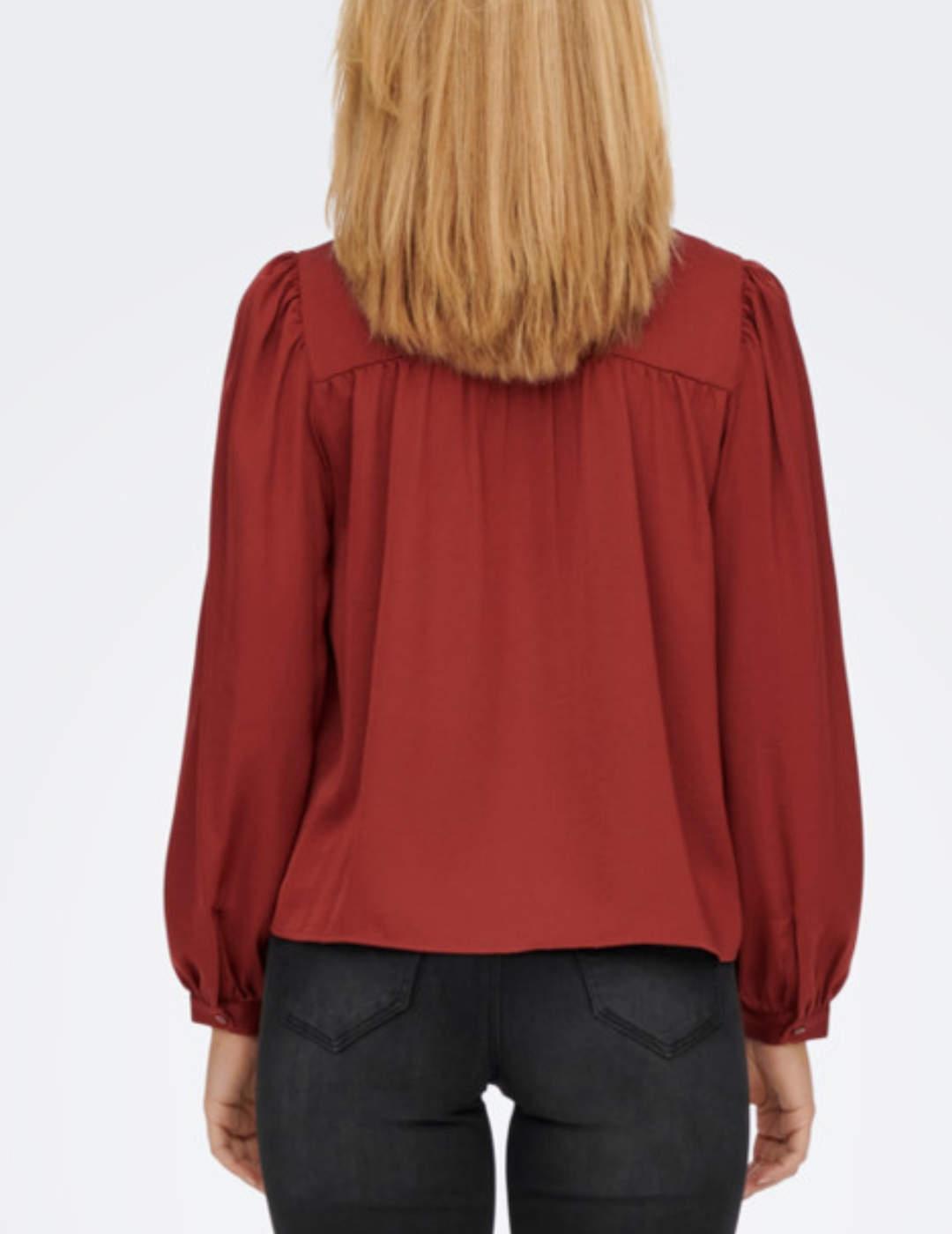 Blusa Only Molly teja para mujer-b