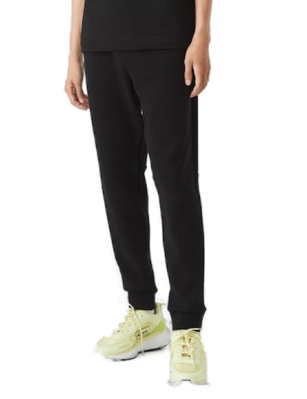 Pantalón de chandal Lacoste negro de hombre-b