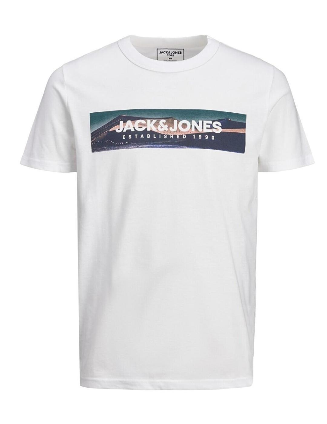 Camiseta Jack&Jones Wish blanco para hombre -b
