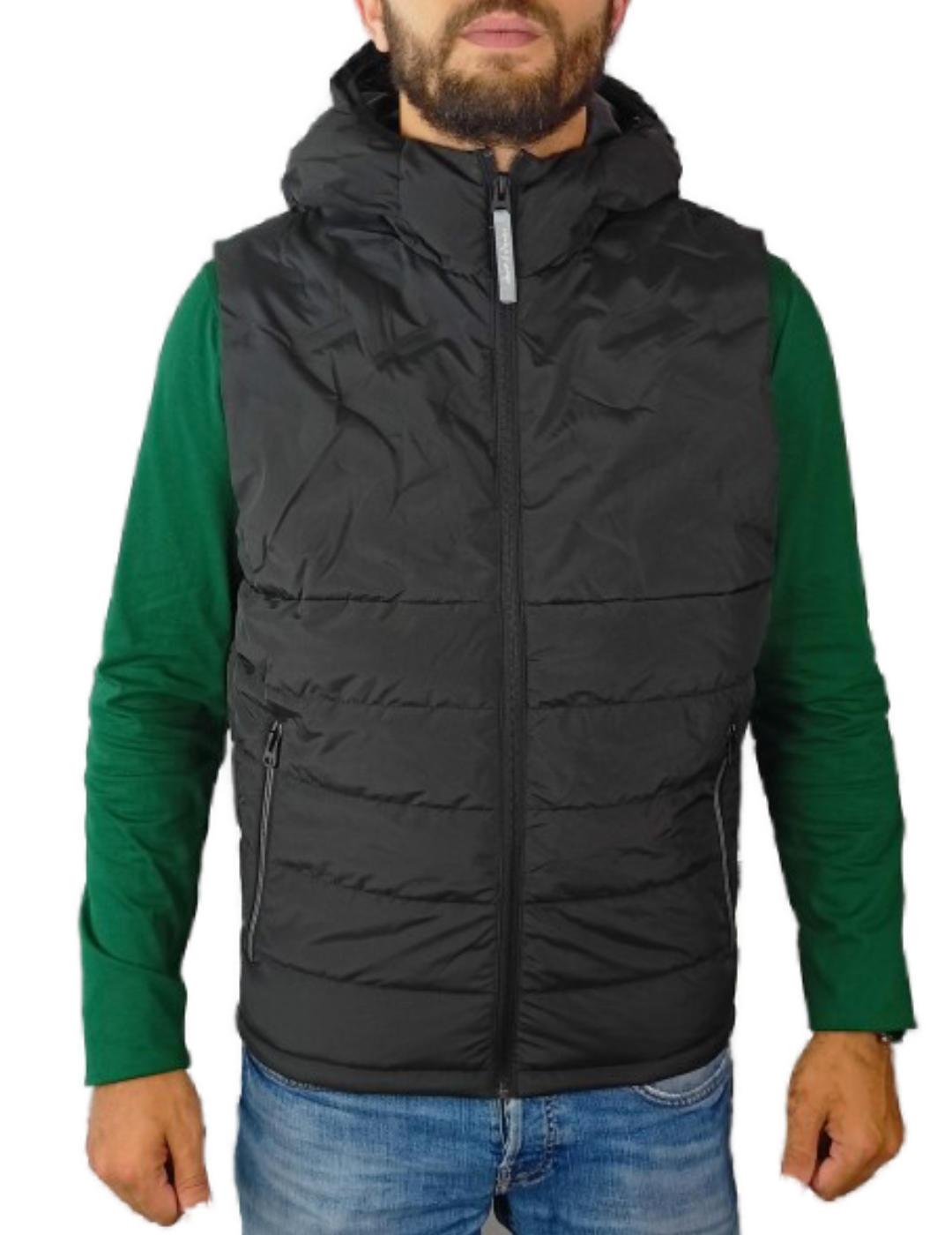 Chaleco Jack&Jones Berg negro para hombre -b