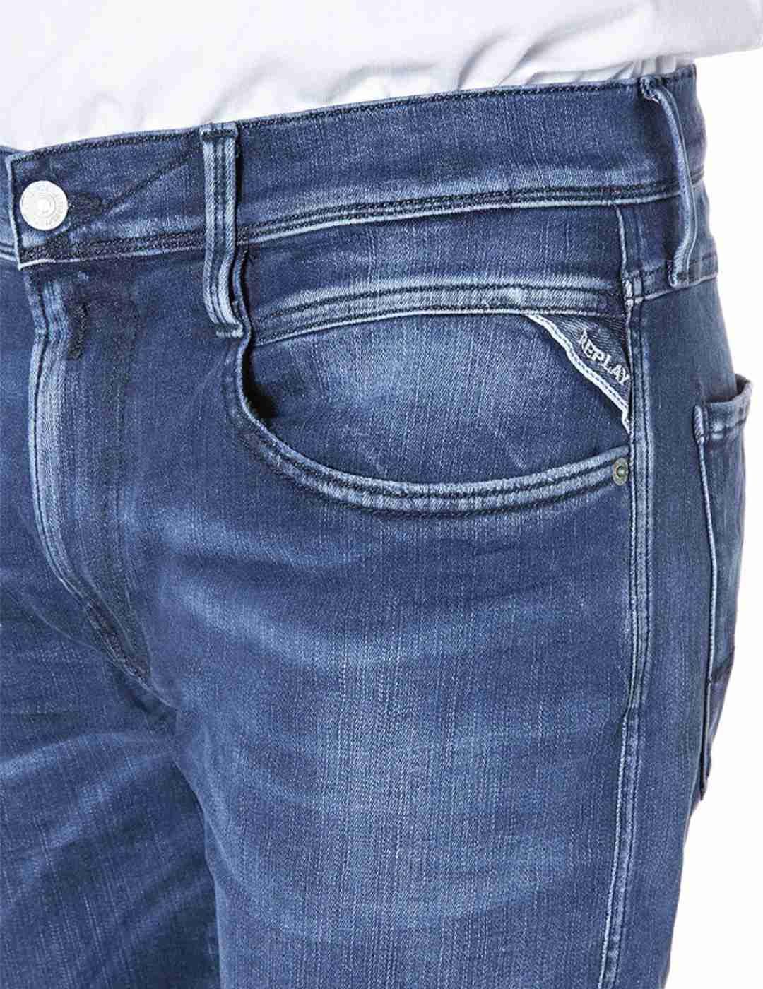 Vaquero Replay Hyperfle Ambass azul para hombre