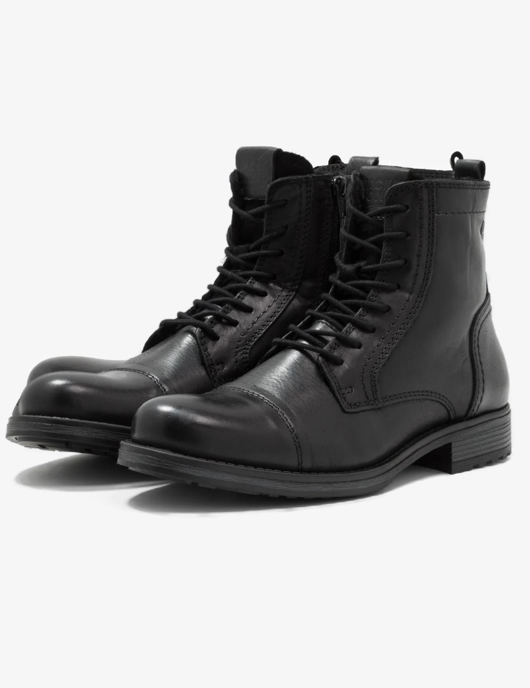 Botas Jack&Jones Russel negra para hombre -b