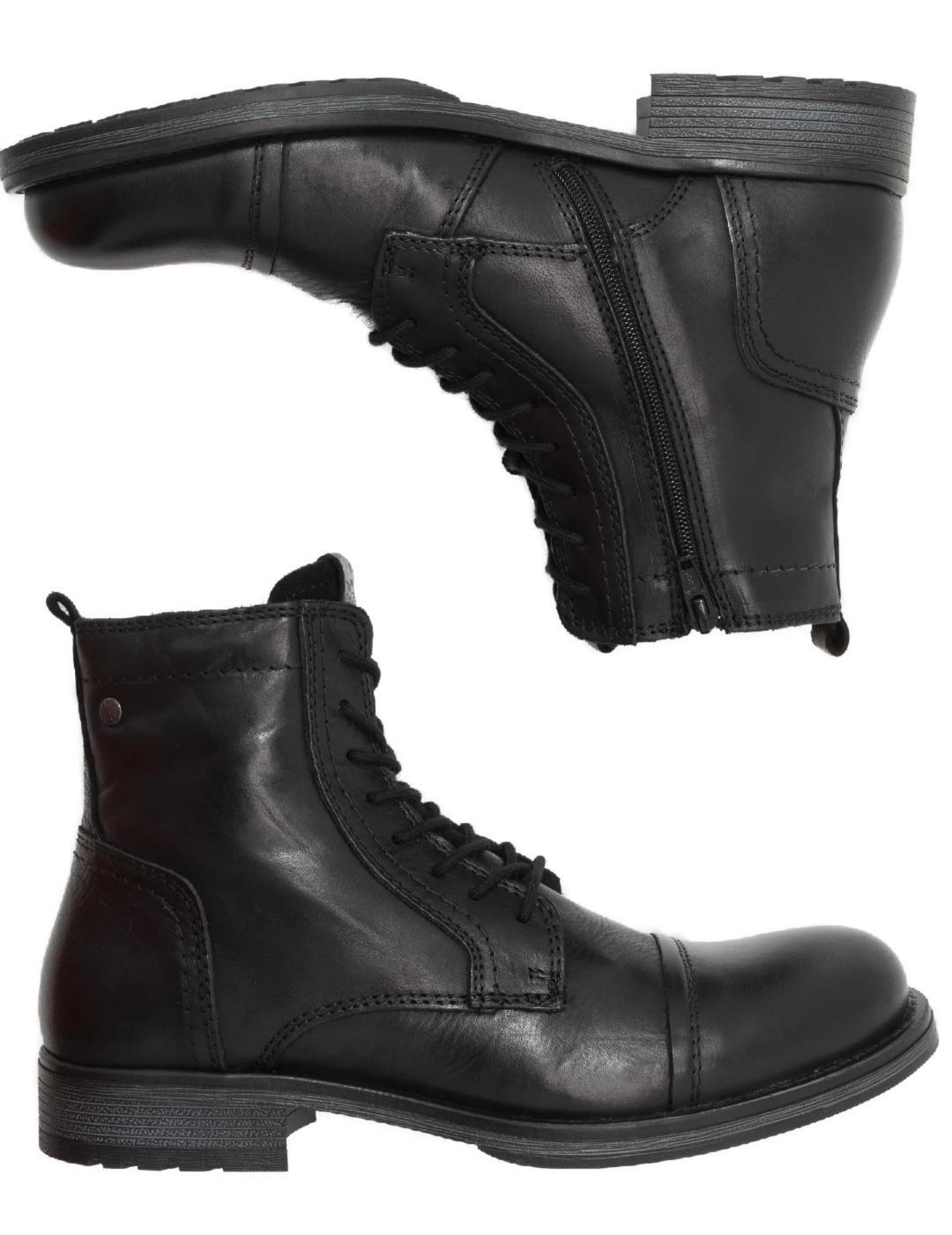 Botas Jack&Jones Russel negra para hombre -b