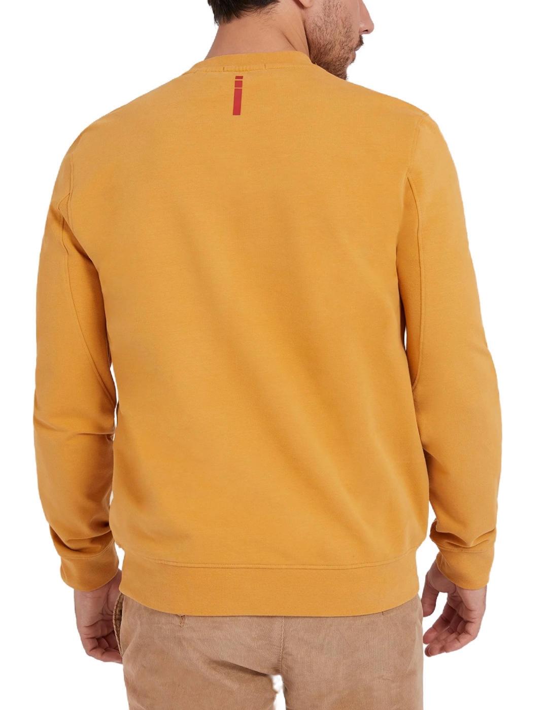 Sudadera Guess Beau mostaza para hombre-b