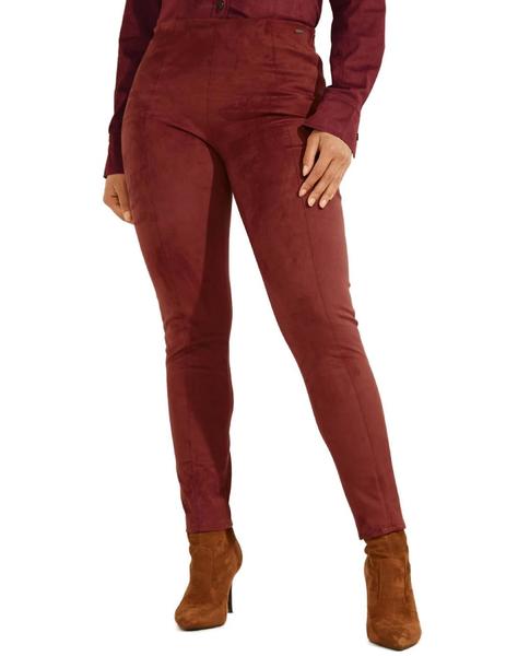 Pantalon Guess Maya legging granate para mujer-b