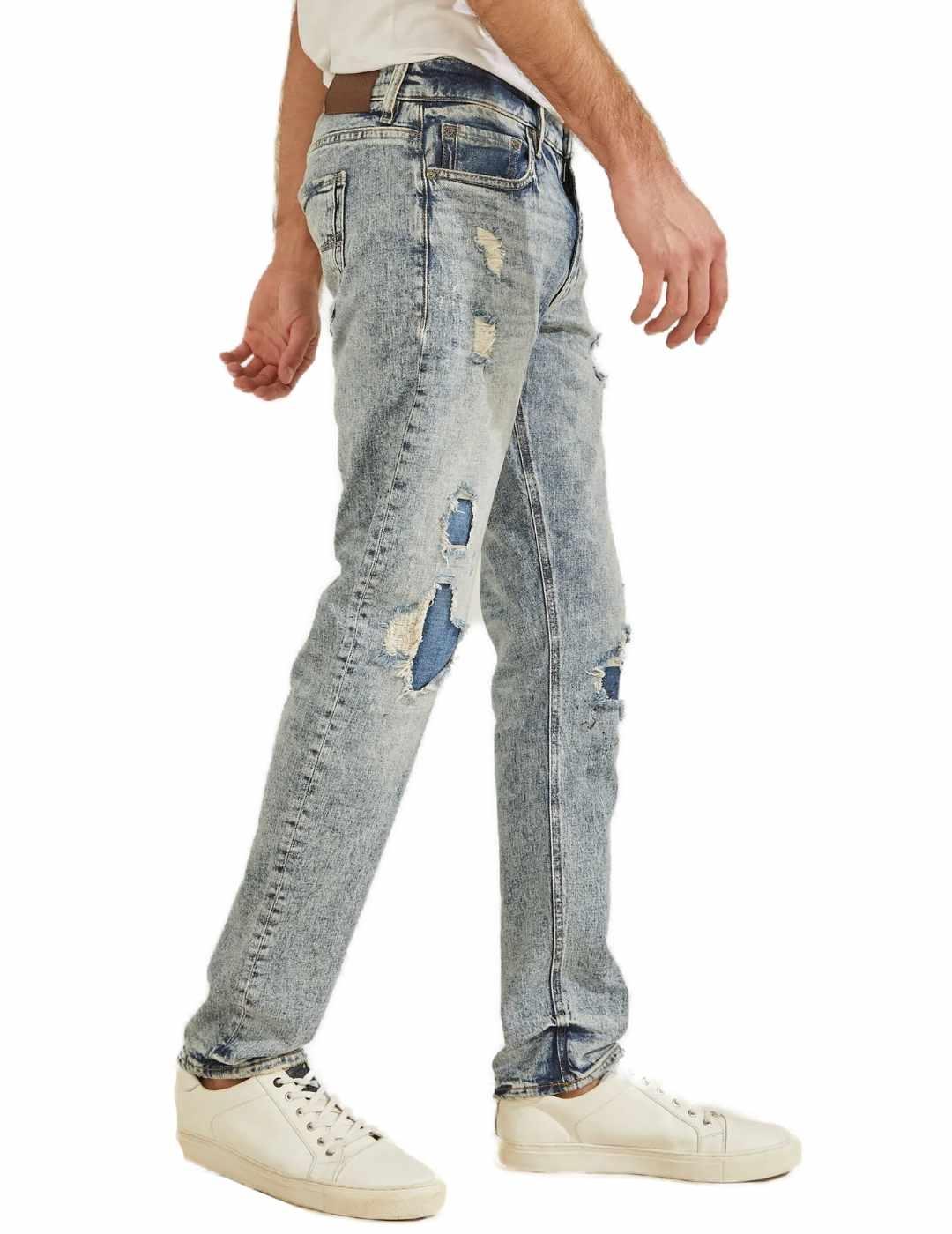 Pantalones guess sales hombre skinny