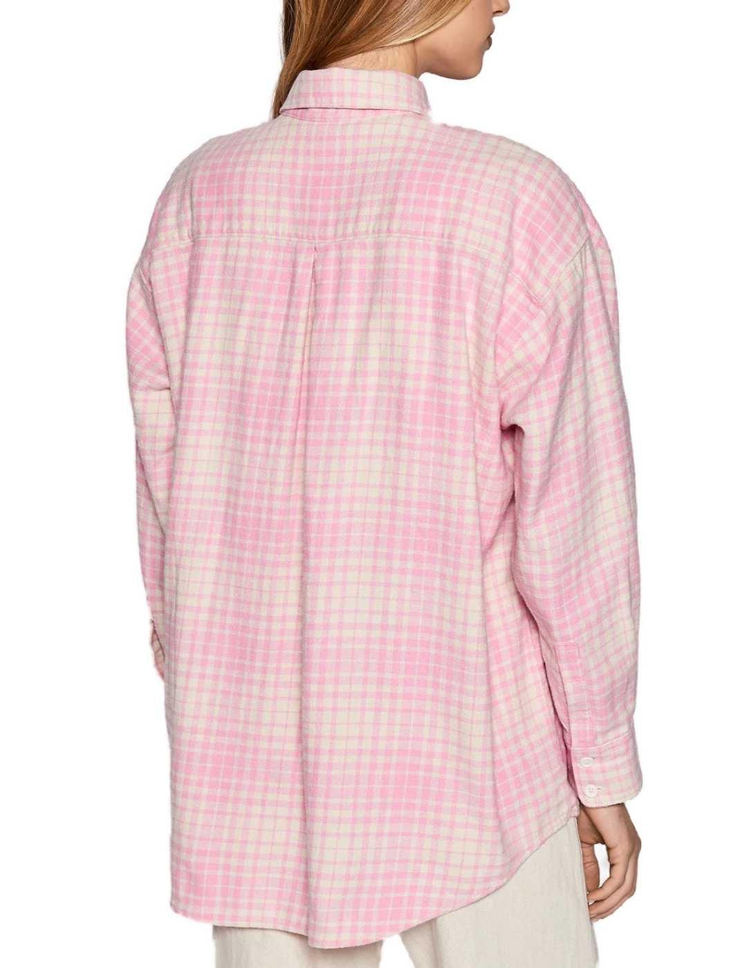 Camisa Levi's Nola Menswear rosa para mujer -b