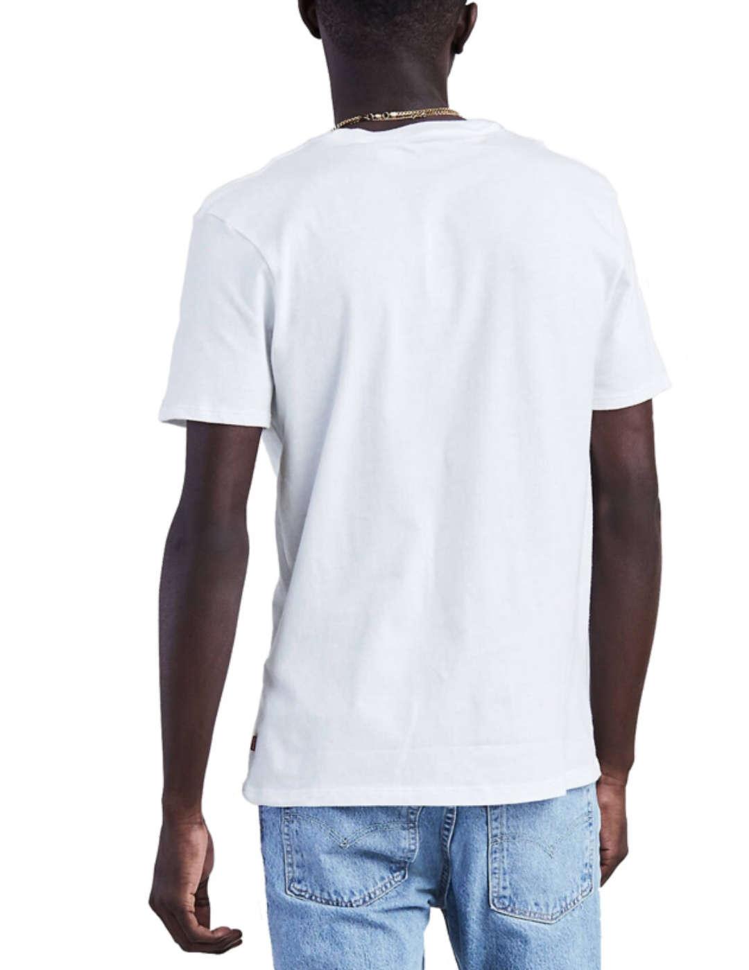 Camiseta Levis logo 84 color blanca de hombre-r22