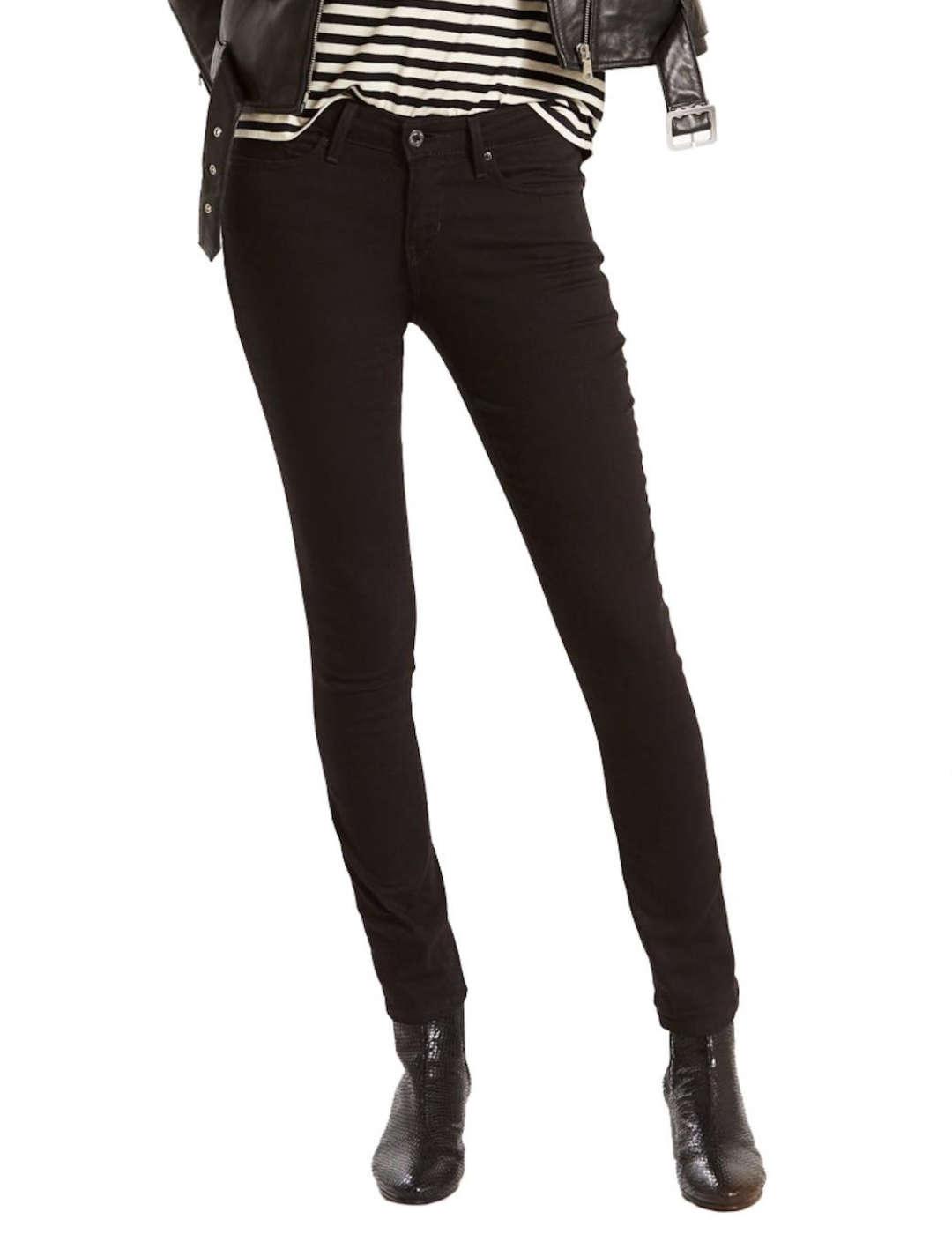 Pantalón Levi´s 711 Skinny negro para mujer- q