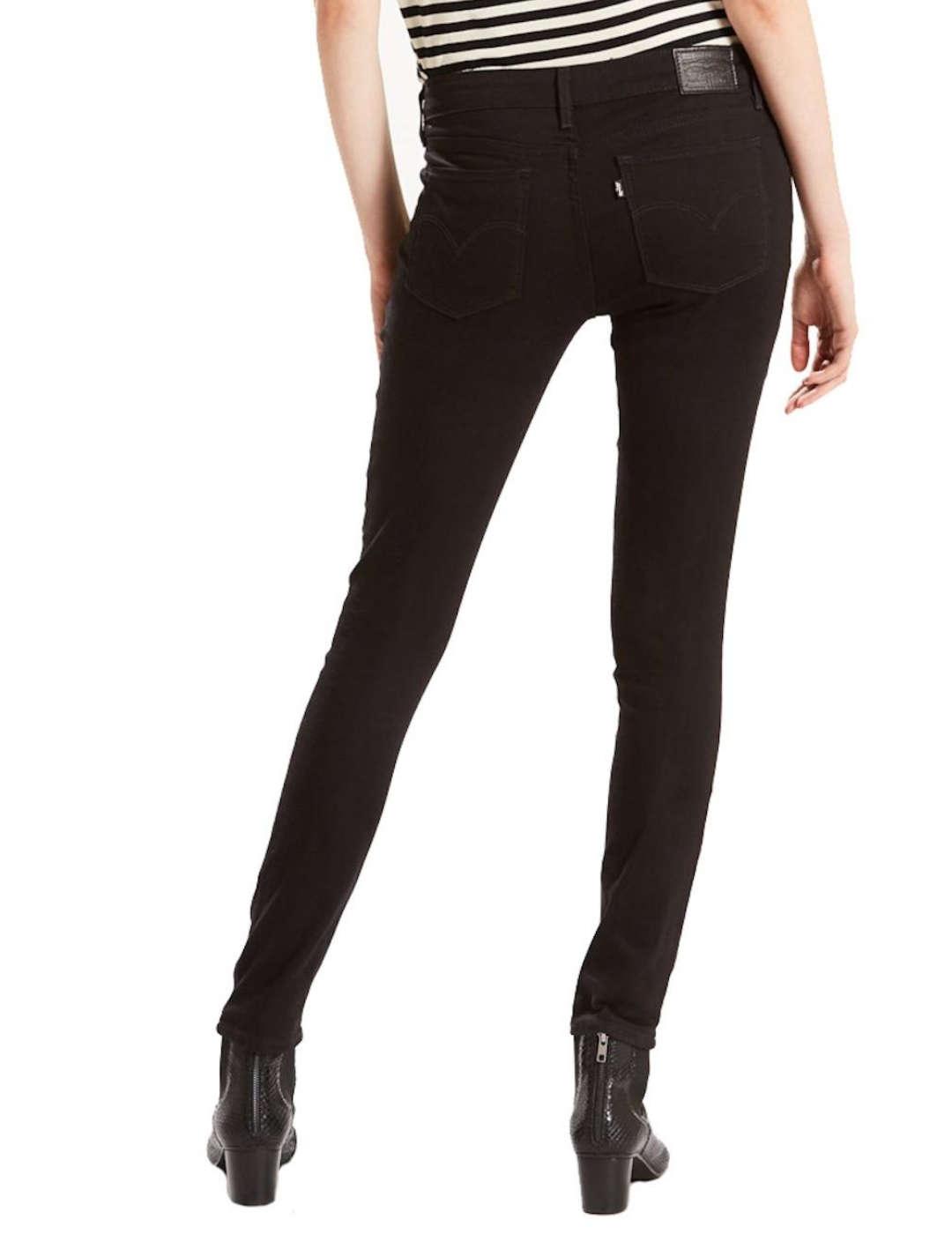 Pantalón Levi´s 711 Skinny negro para mujer- q