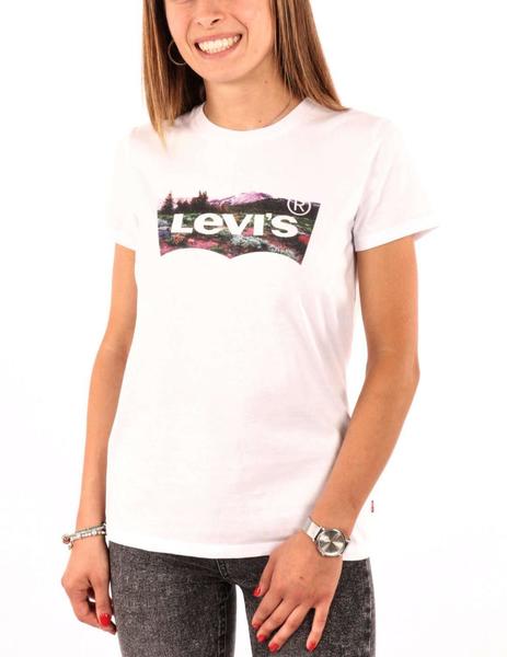 Camiseta blanca Open Field para mujer