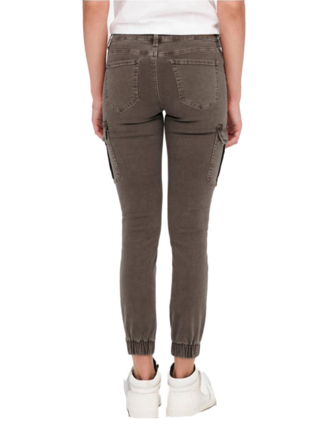 Pantalon Only Missouri noos marrón de mujer -&