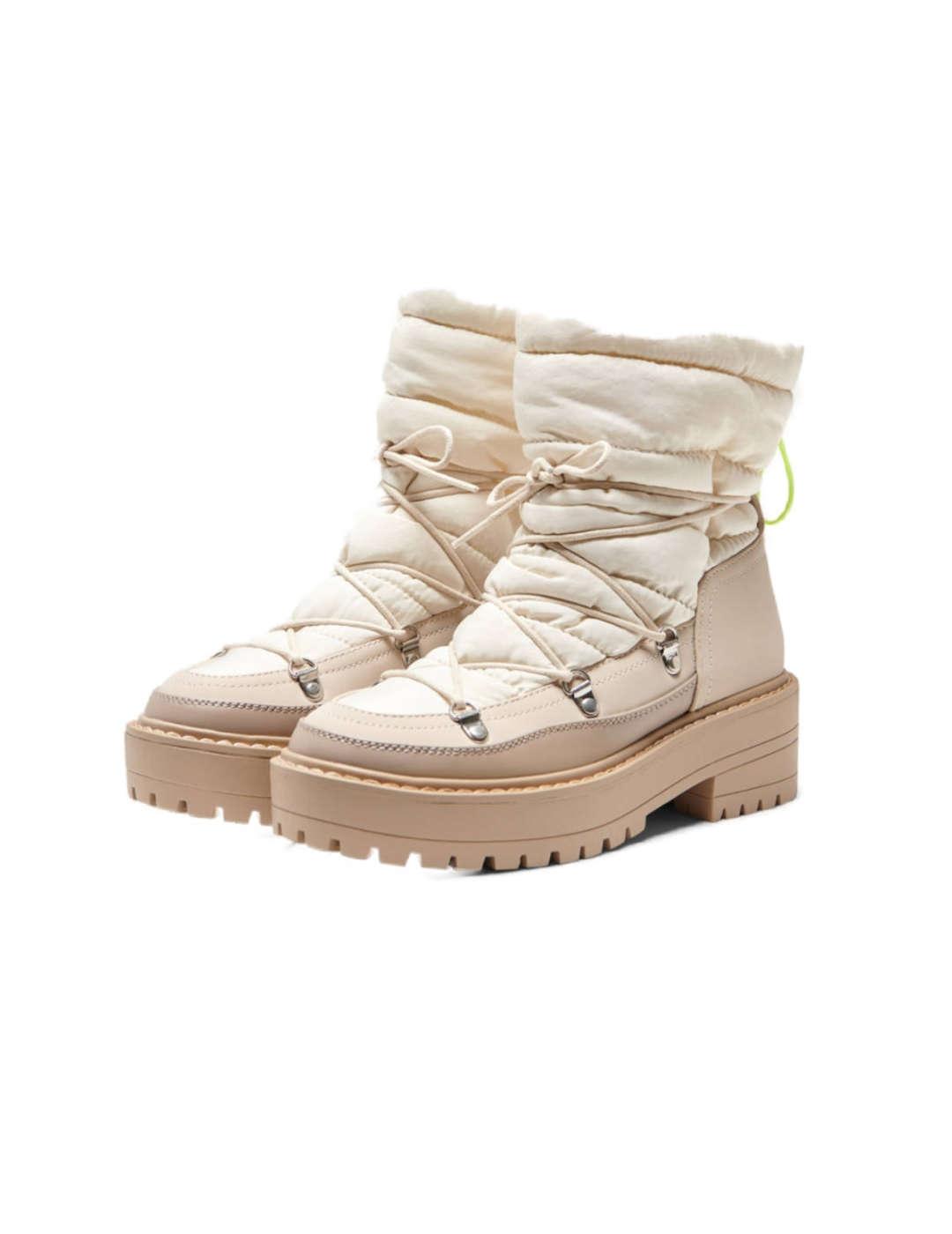 Botas Only Brandie crema de mujer-b