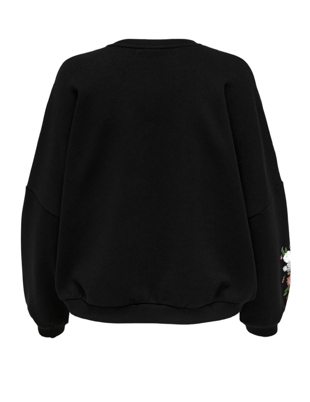 Sudadera Only Julle negro para mujer -b