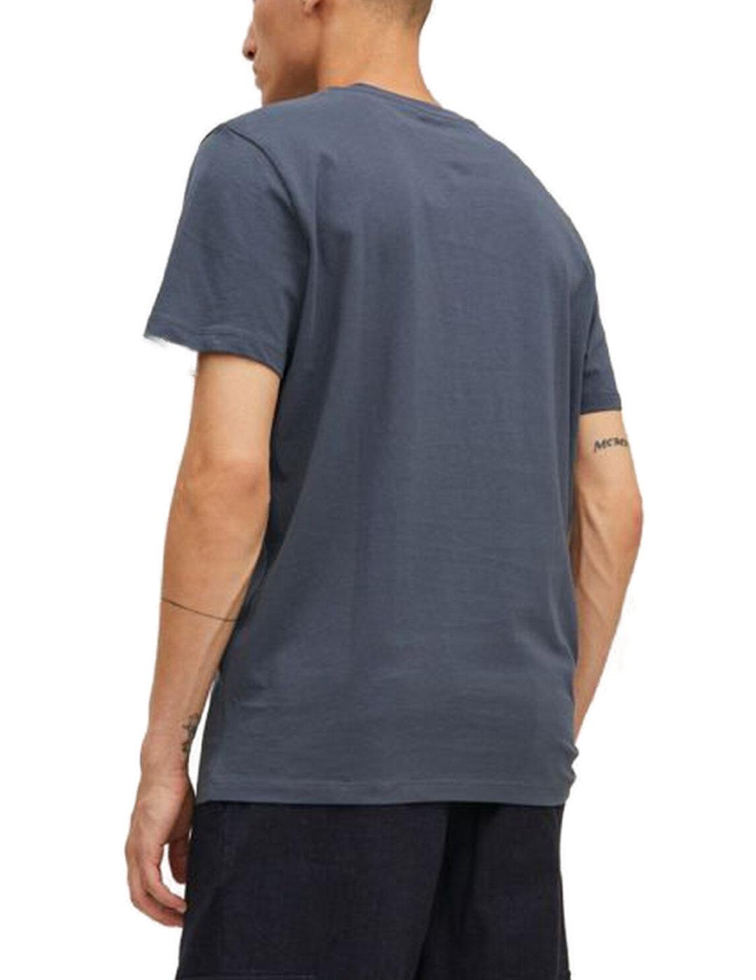 Camiseta Jack&Jones Tear azul para hombre -b