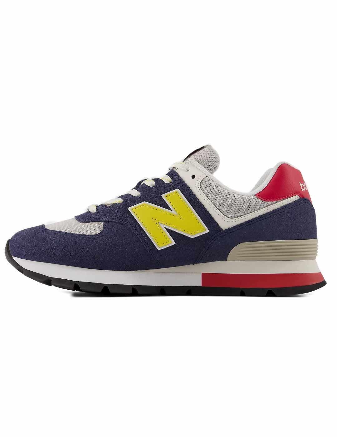 Zapatilla New Balance 574 Rugged Navy de hombre- b