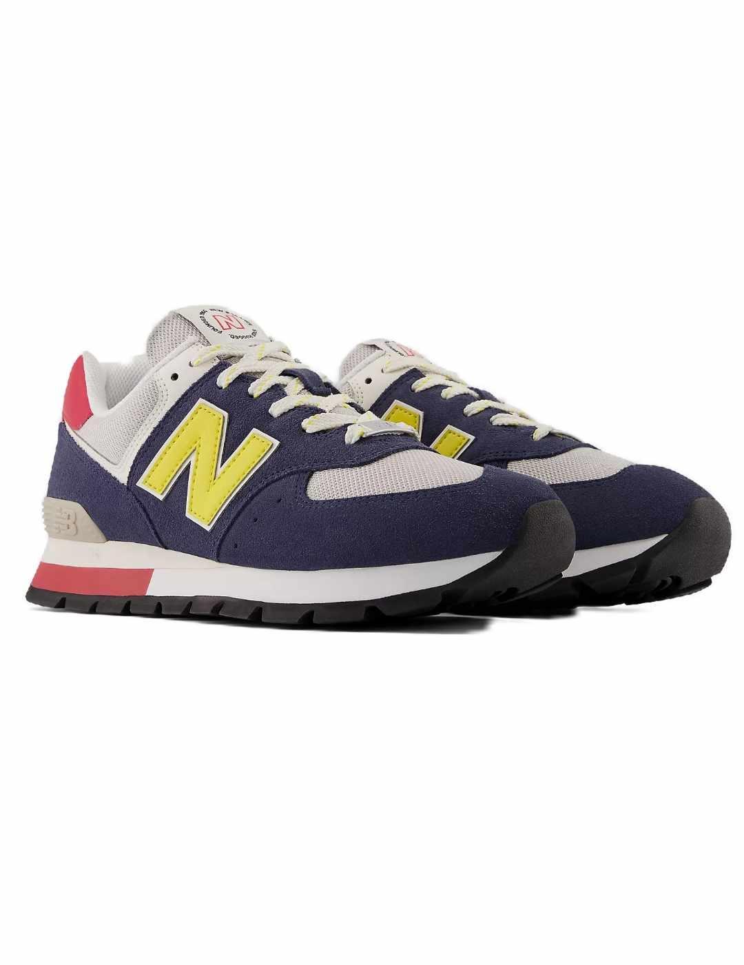 Zapatilla New Balance 574 Rugged Navy de hombre- b