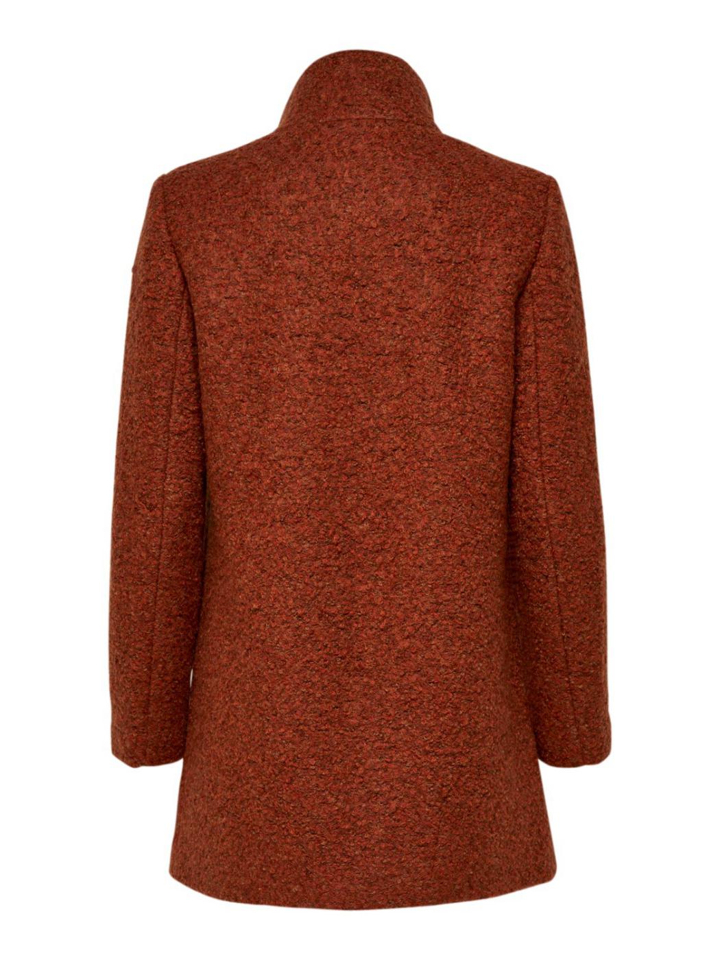 ONLSOPHIA WOOL  BOUCLE COAT GINGER-V