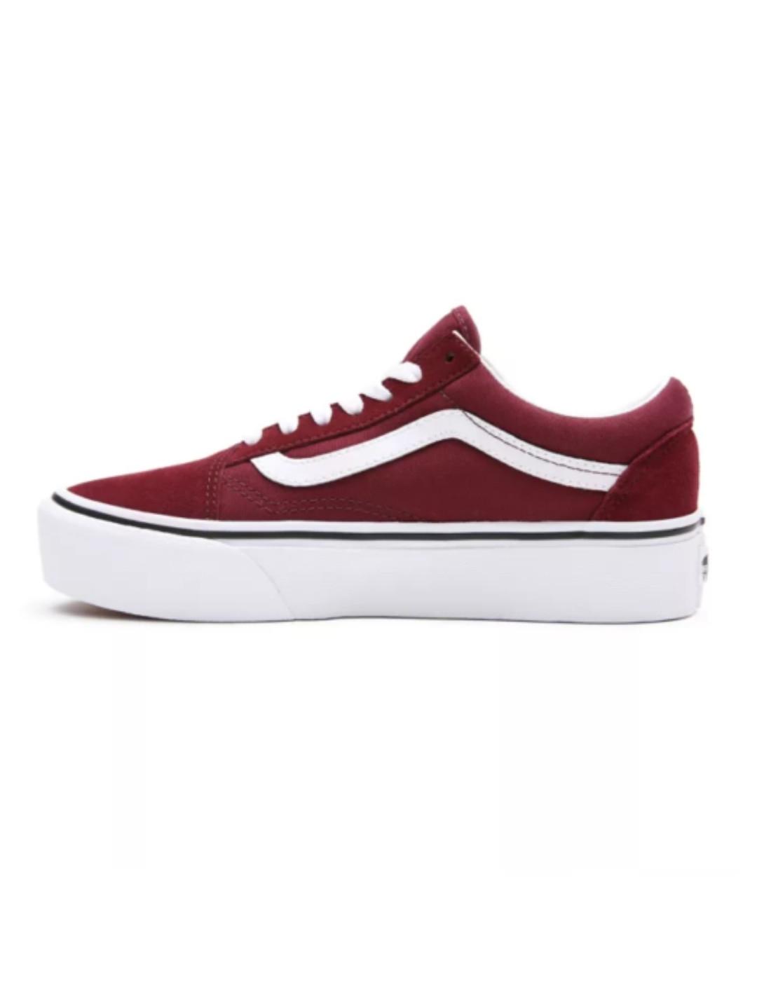 Zapatillas Vans Old Skool plataforma de mujer-b