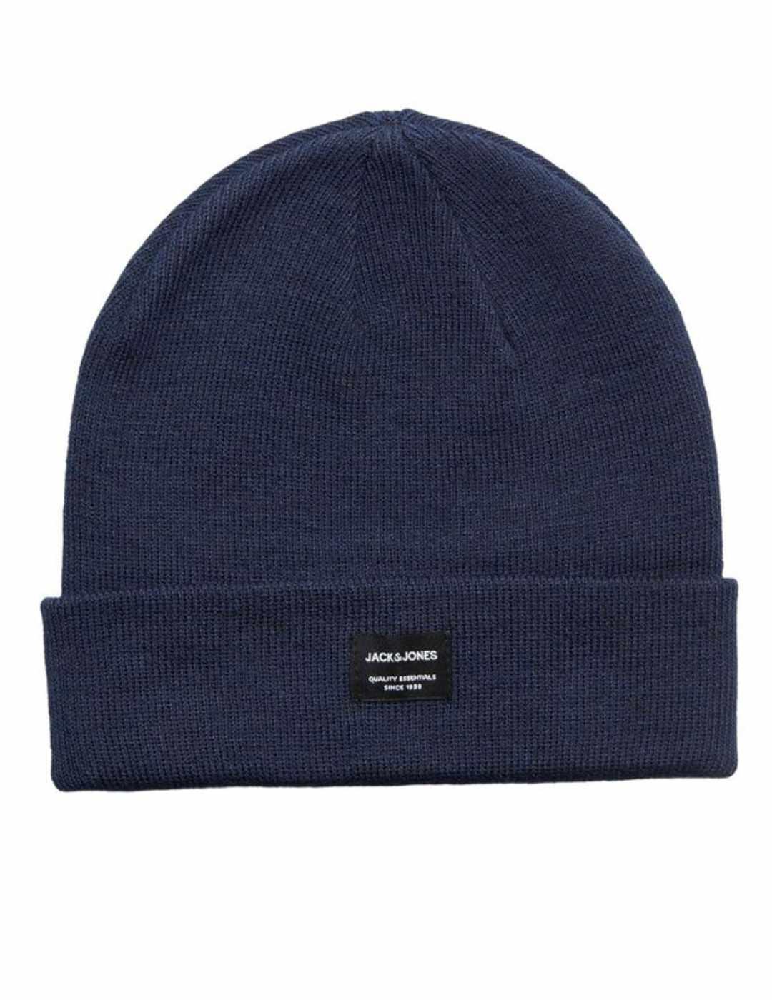 Gorro Jack & Jones de punto marino para hombre-b