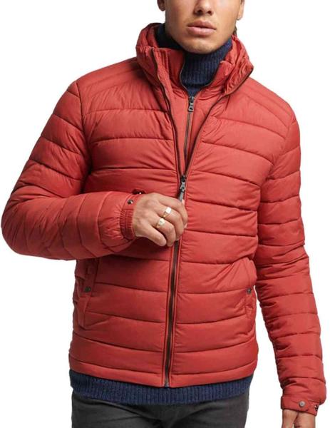 Chaqueta Superdry de hombre roja