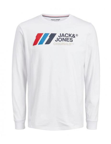Camiseta Jack&Jones Lope blanco para hombre-b