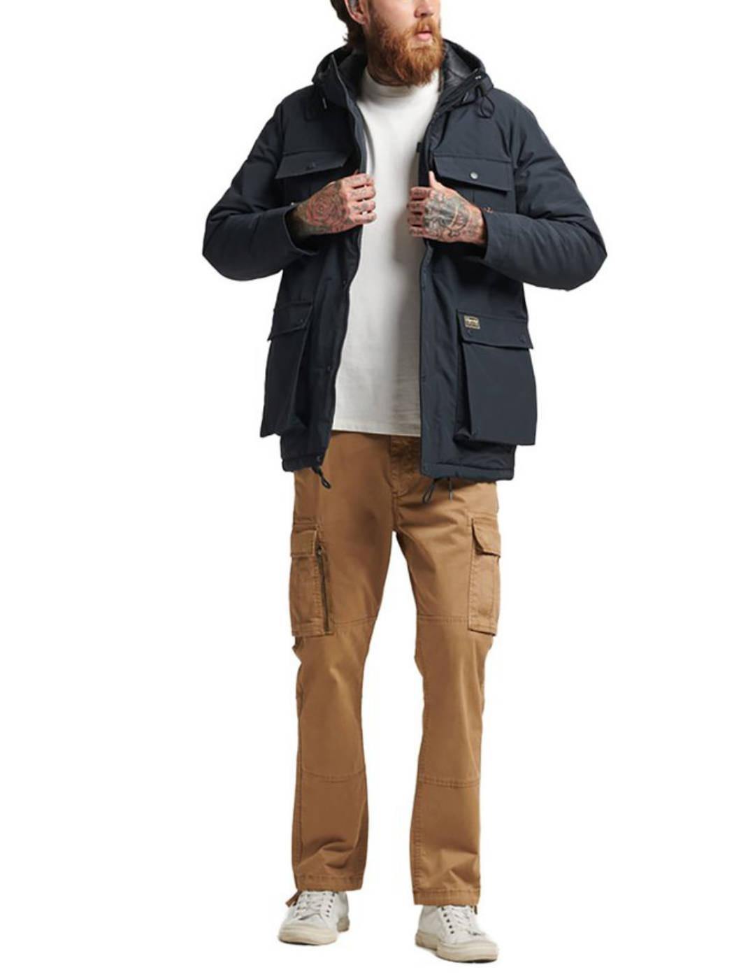 Parka Superdry Vintage mountain marino de hombre-b