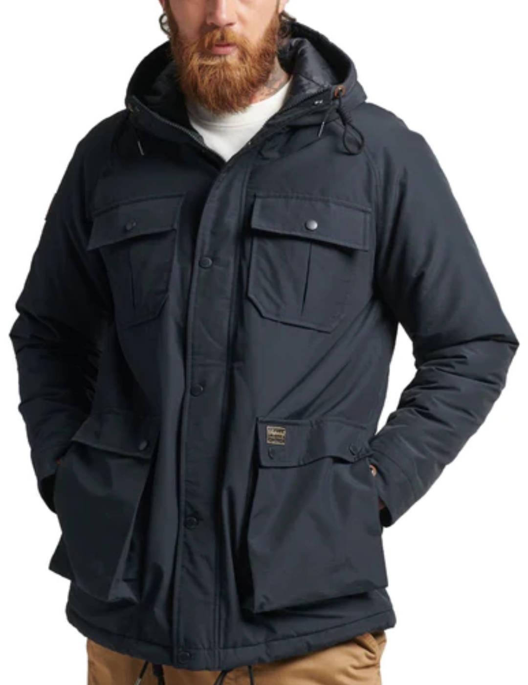 Parka Superdry Vintage mountain marino de hombre-b