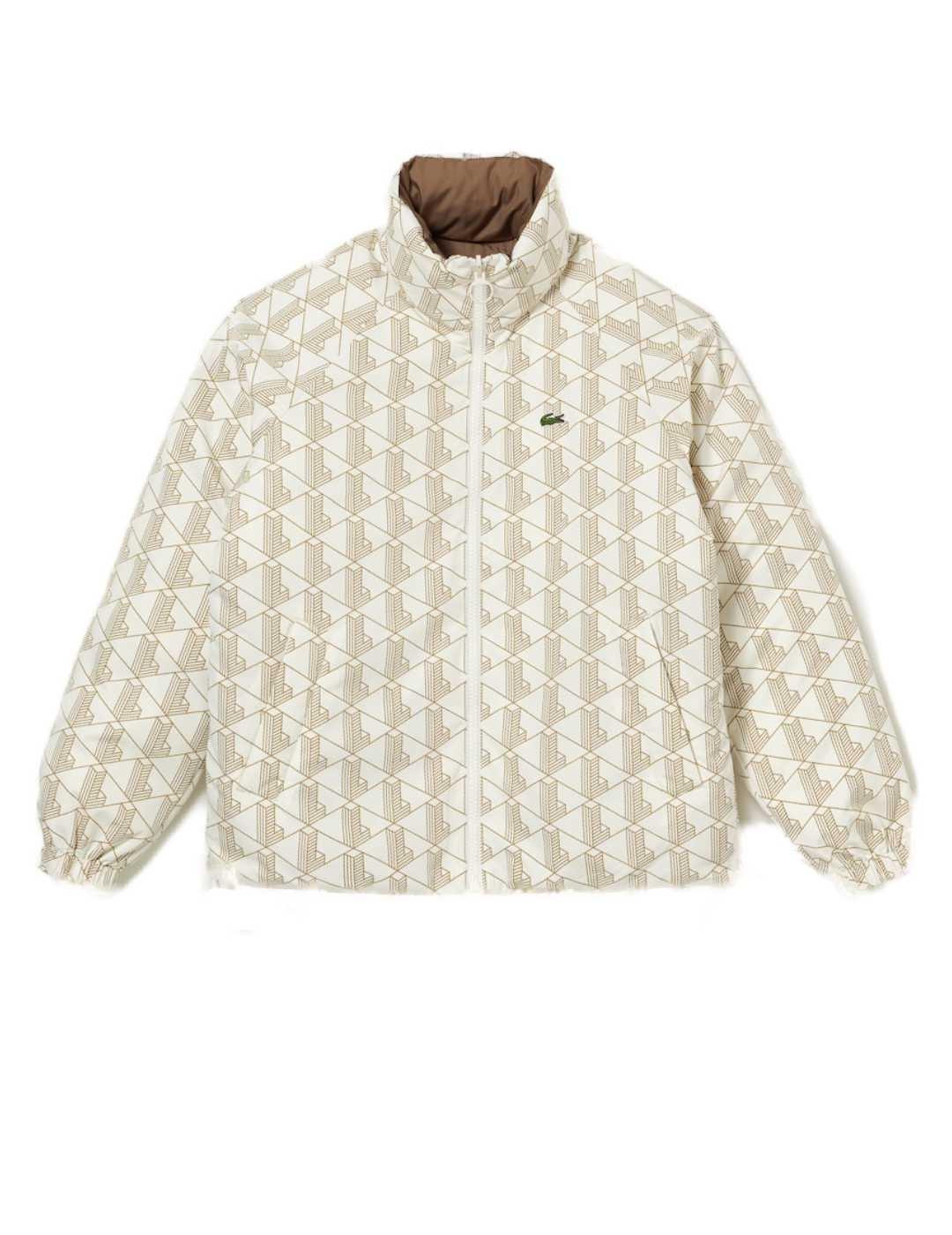 Lacoste Chaqueta Ligera Con Logotipo Beige - textil Chaquetas de deporte  Hombre 180,95 €