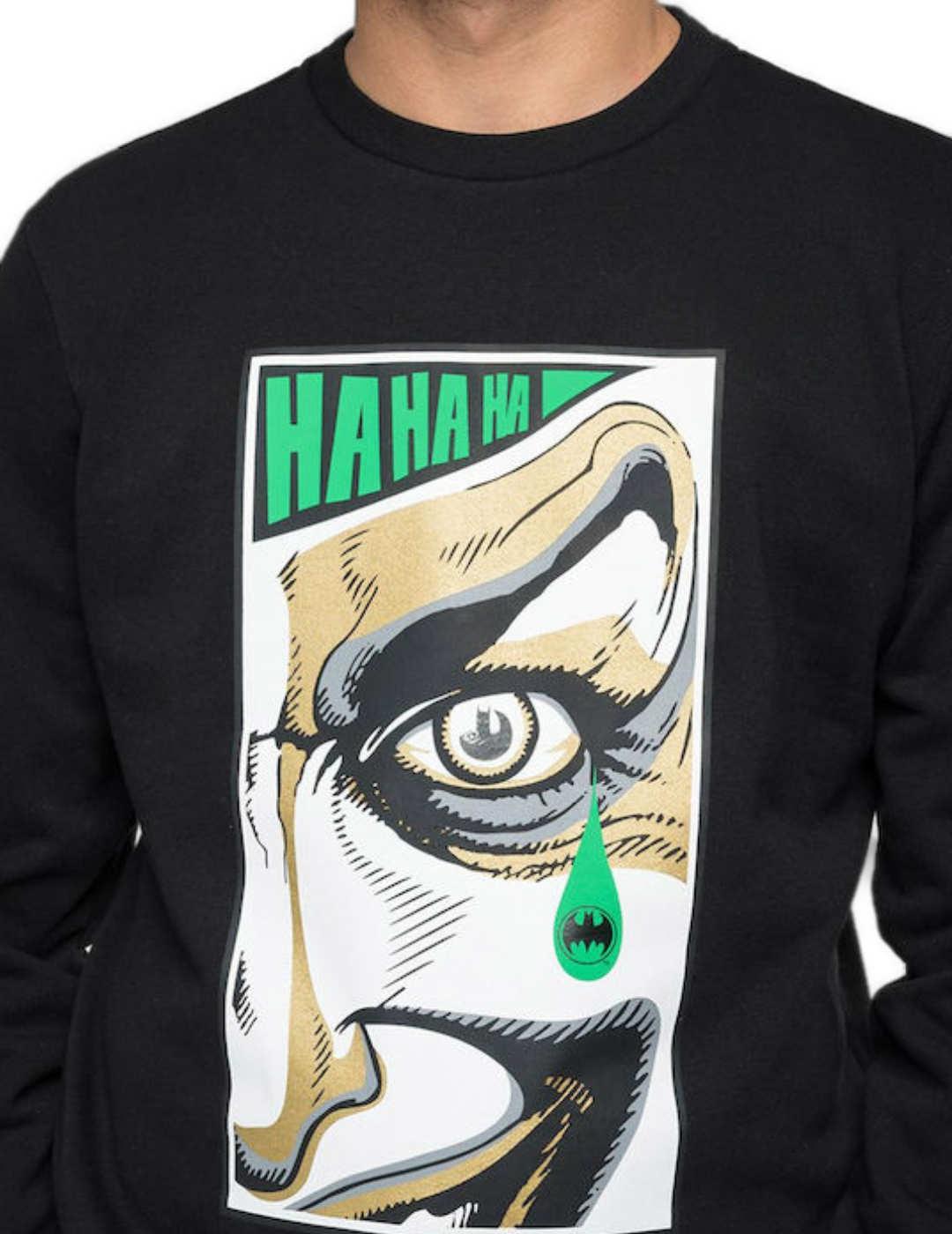 Sudadera Replay Joker negro para hombre-z