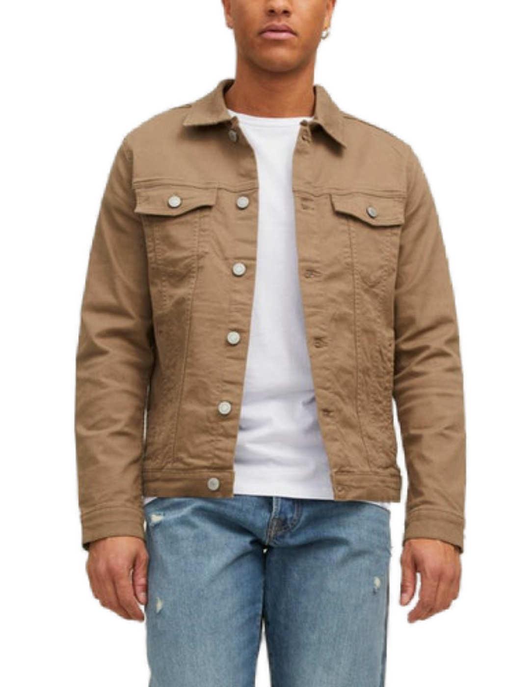 Chaqueta Jack&Jones Talvin Camel de hombre-b