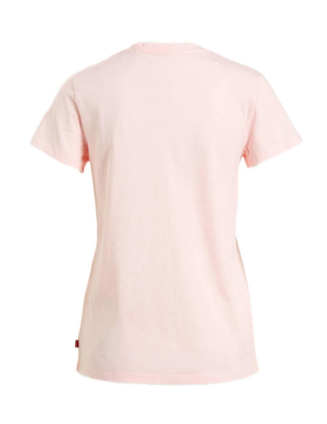 Camiseta Levi´s rosa print floral de mujer-b