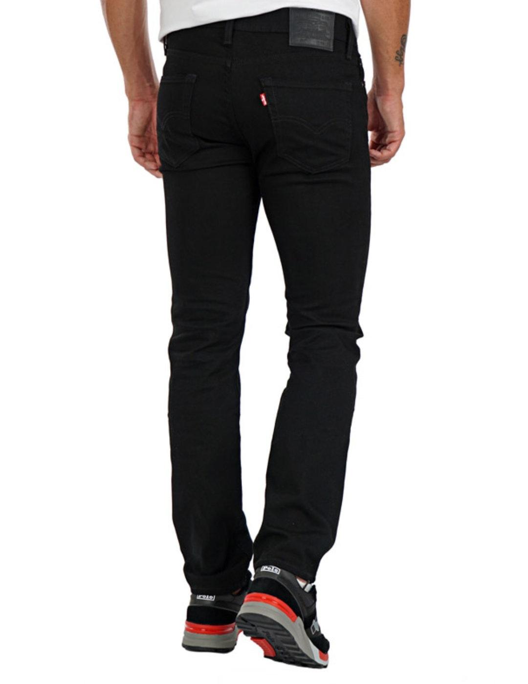 Vaquero Levi´s 511 Slim Fit negro de hombre