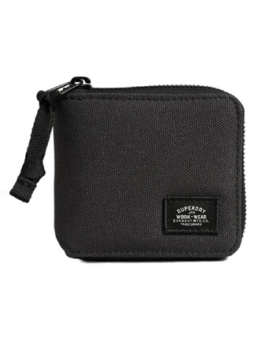 Cartera Superdry Classic negro para hombre-b