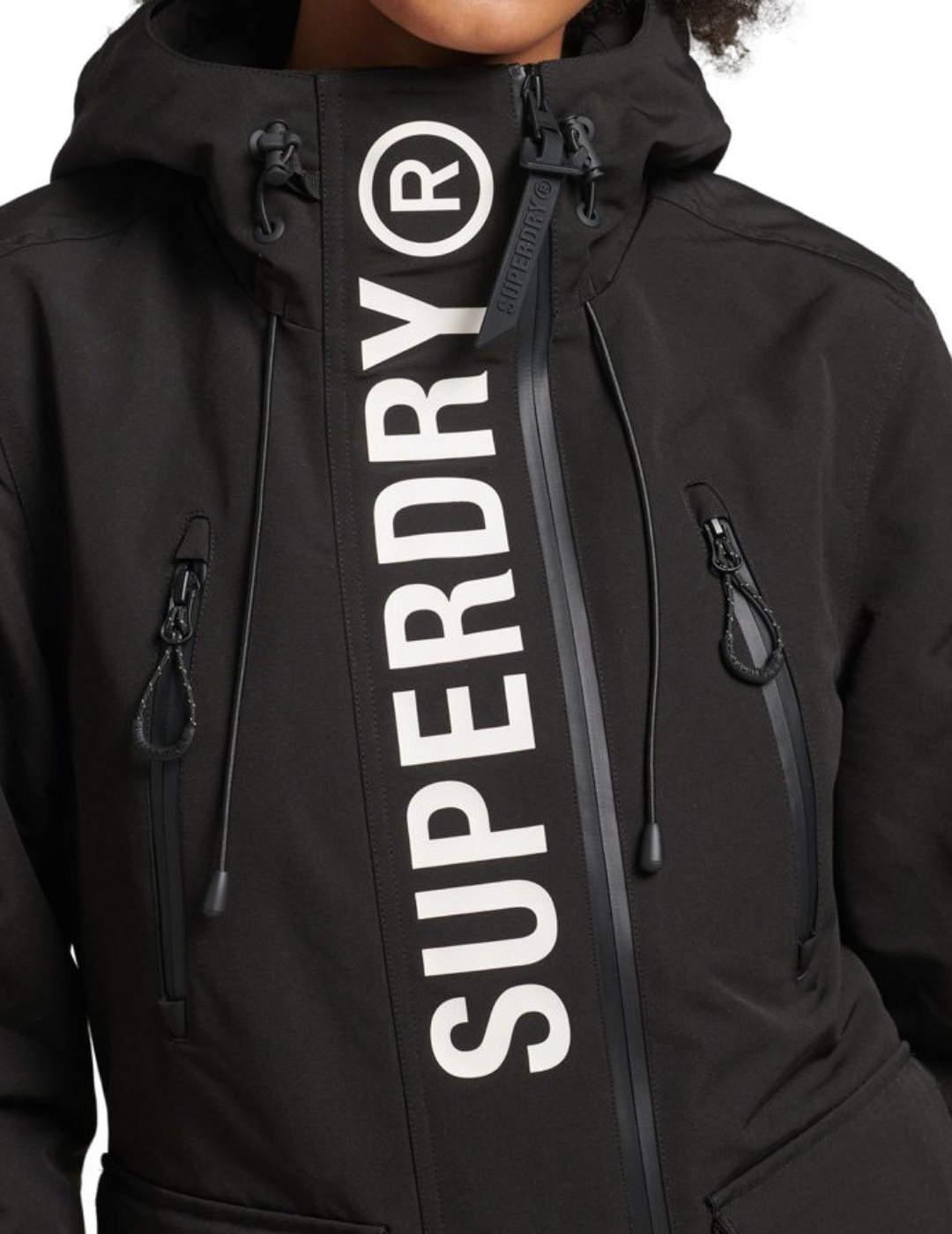 Chaqueta Superdry Ultimate negro para mujer-b