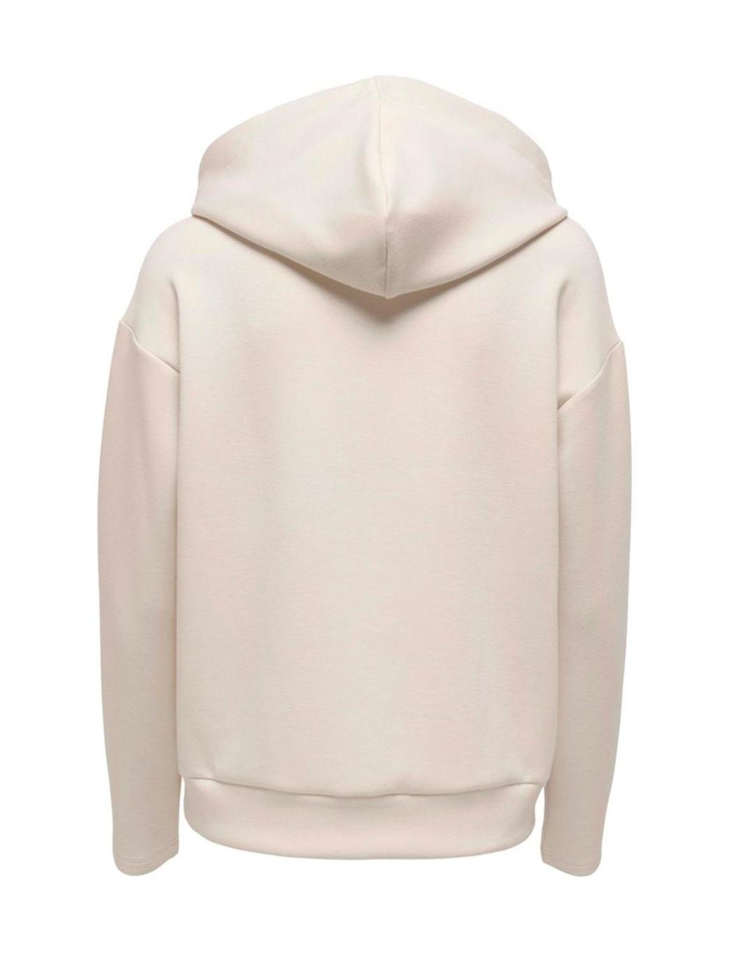 Sudadera Only New beige de mujer-b