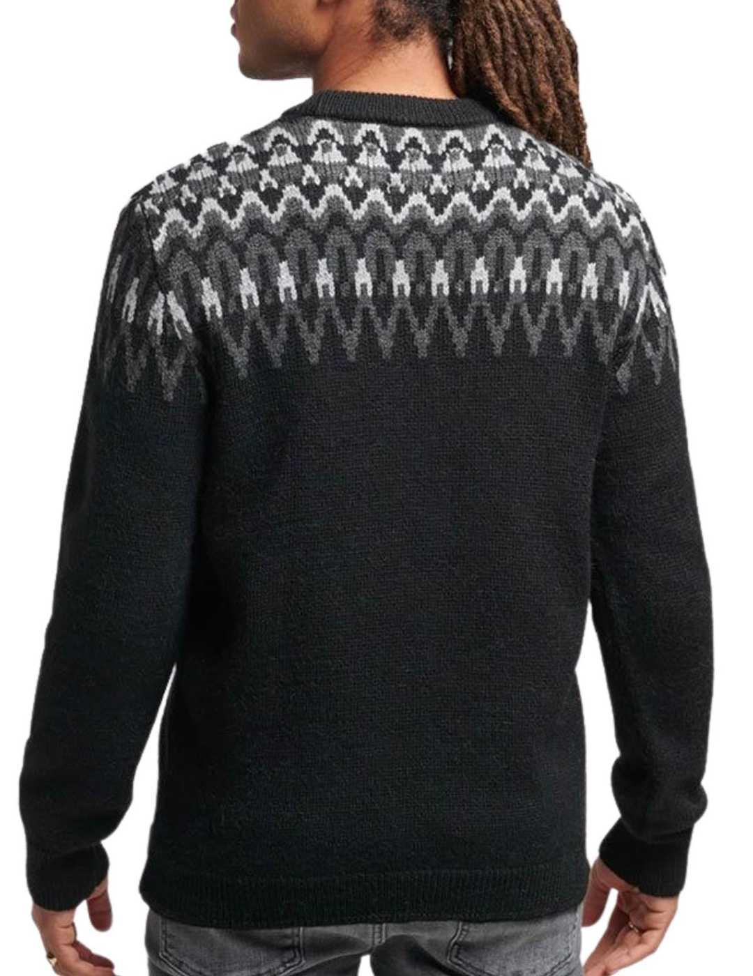 Jersey Superdry Vintage fairisle de hombre-b