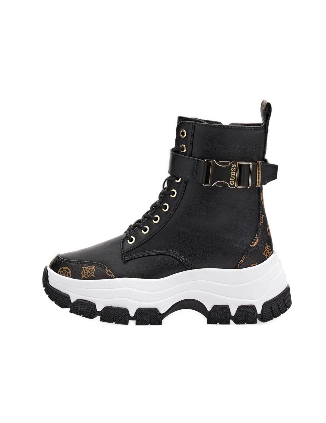 Botas Guess Bikerz negro para mujer-b