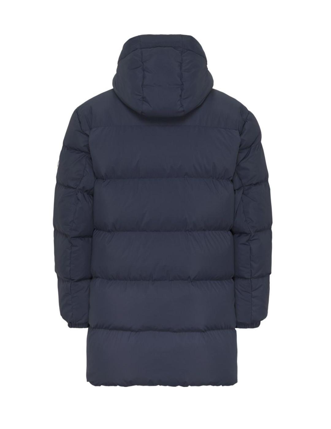 Parka Tommy Jeans essential down azul de hombre-b